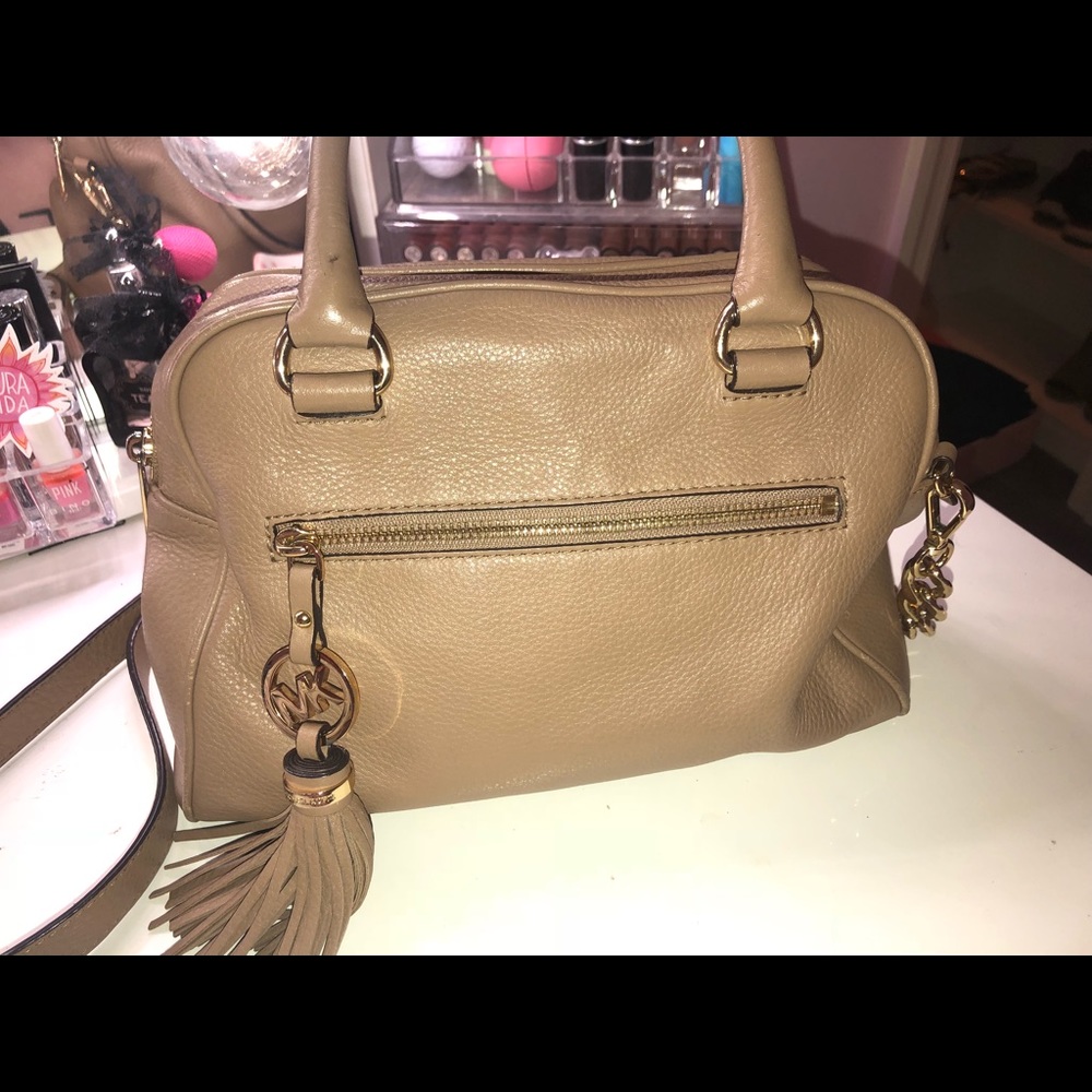 Tan Michael Kors purse